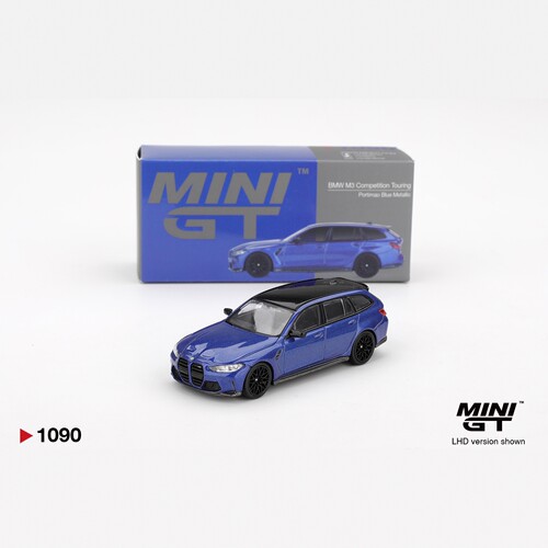 MGT1090宝马M3T金属蓝64合金车模