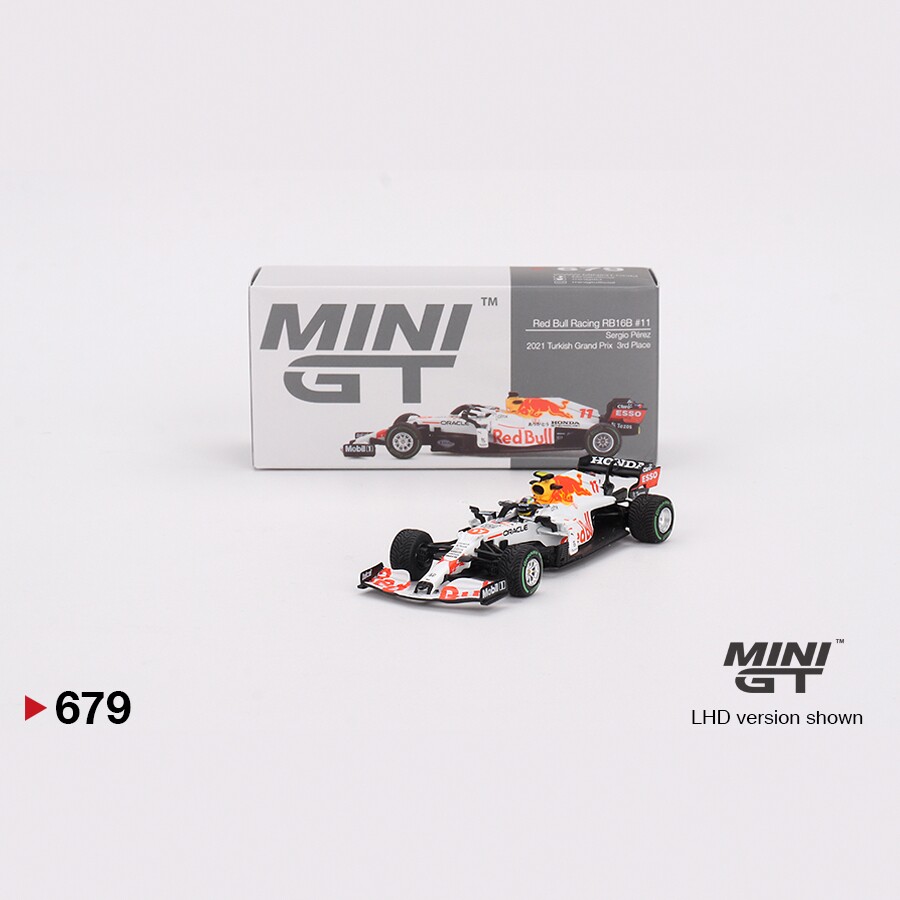 MINIGT679红牛佩雷兹64合金车模