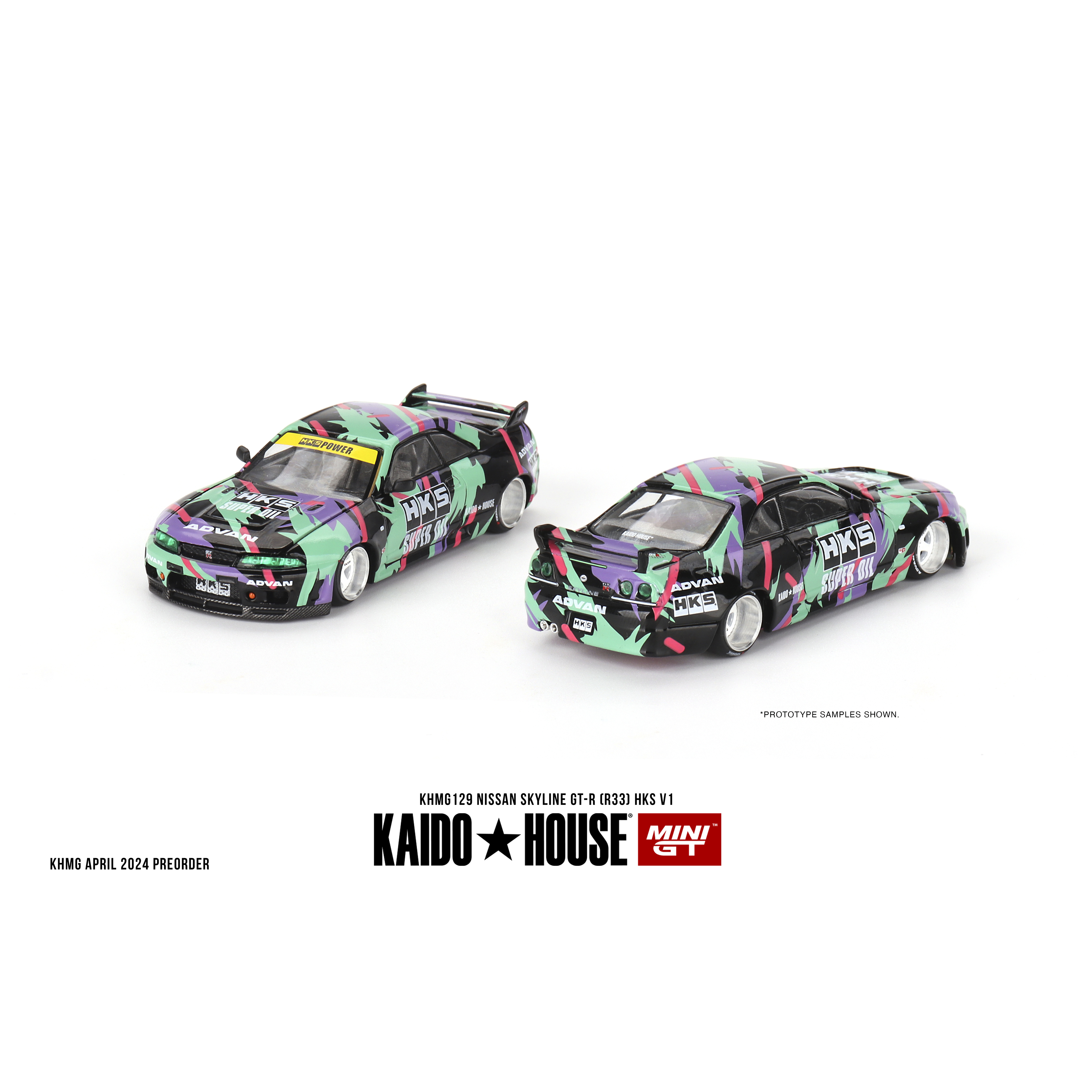 KaidoHouse129号尼桑R33合金车模