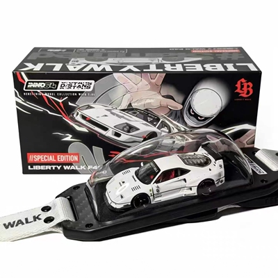 INNO法拉利F40白北展特别版64车