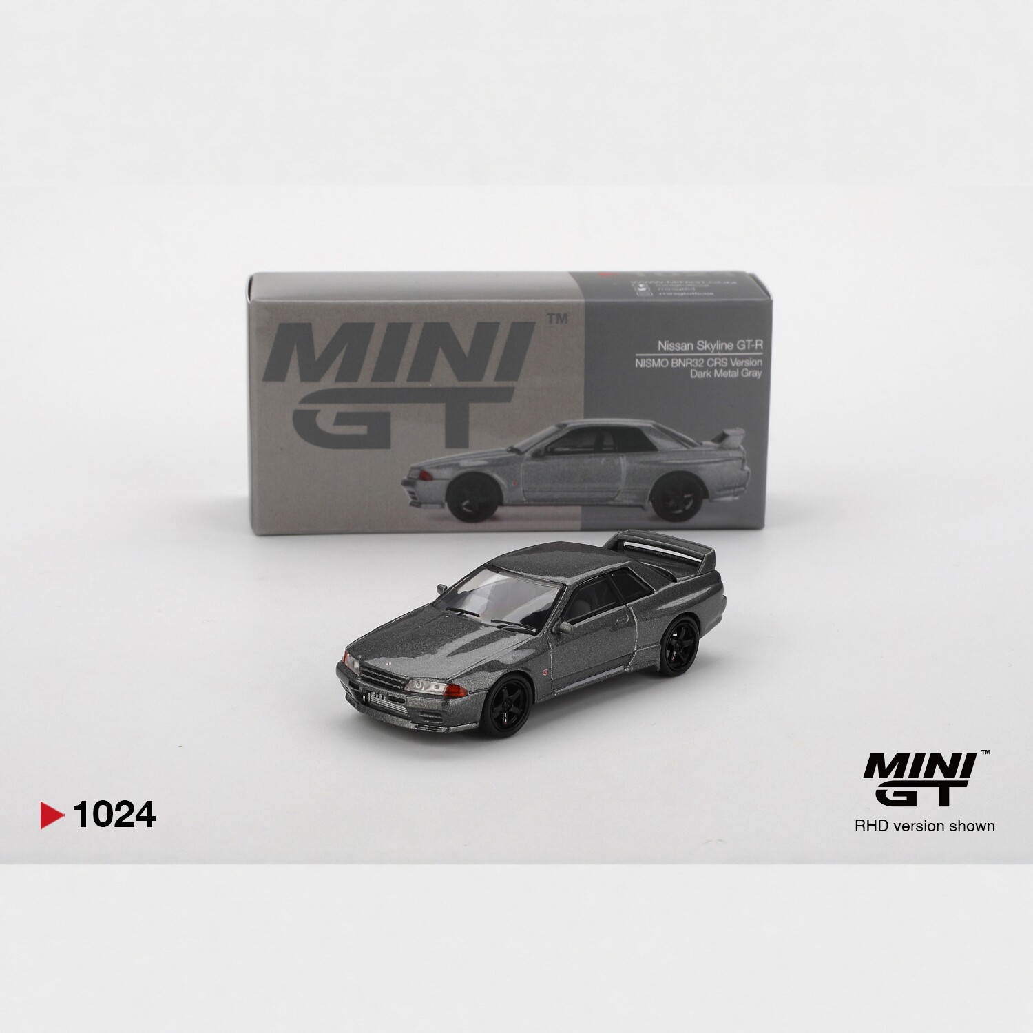 MGT1024尼桑BNR32金属灰64合金车