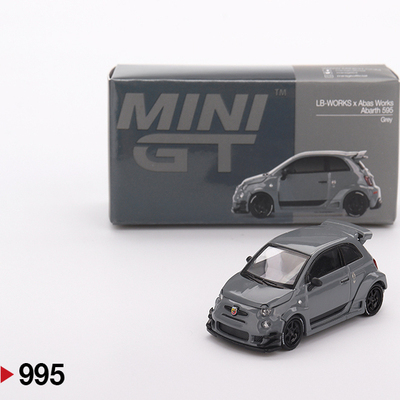 MINIGT995阿巴斯LB灰64合金车模