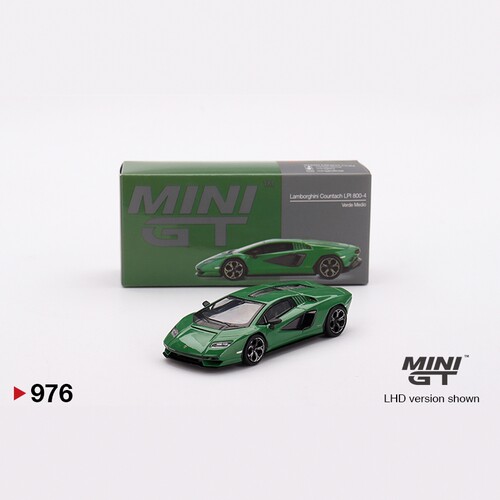 MINIGT976兰博基尼康塔什LPI800-4绿色64合金汽车模型