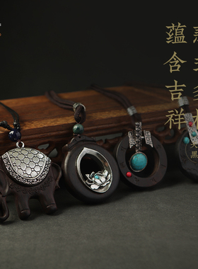 追师2022新款复古民族风毛衣链女秋冬毛衣项链长款小众设计感吊坠