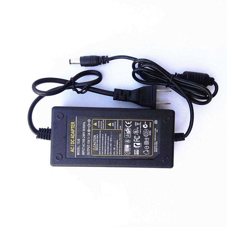 适用于 KeL 电源适配器 KEL-1502 15V2A 广场舞音响充电器电源线