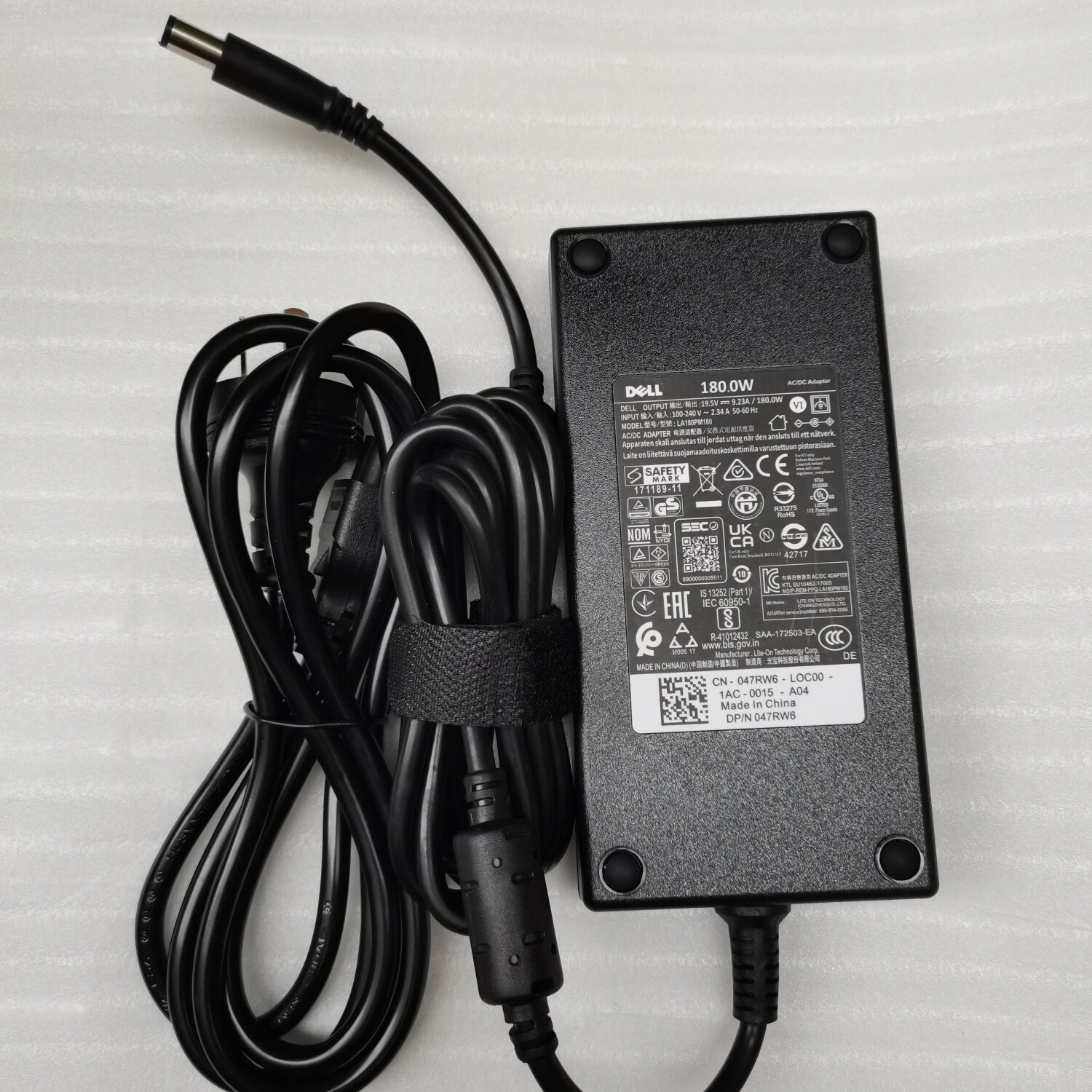 戴尔DELL180W游匣G3 G5G15笔记本电源适配器19.5V9.23A火牛充电线