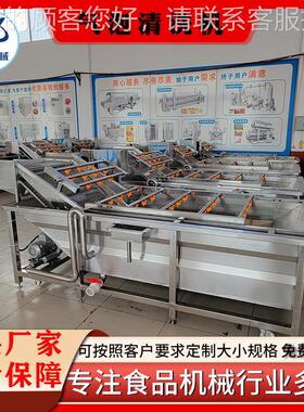 全自动山楂洗风生产线楂全套加工设备圣清女果果蔬干气泡清山IIX