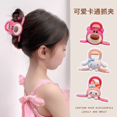 儿童卡通抓夹女童鲨鱼夹头饰可爱小号后脑勺发夹2026新款 女孩发饰
