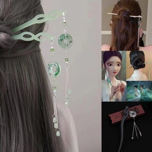 白蛇缘起发簪女步摇流苏发钗高级感新中式簪子发饰汉服马面裙配饰