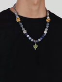 VEERT小众设计笑脸松石椰树仙人掌项链ins潮流嘻哈高街男女配饰