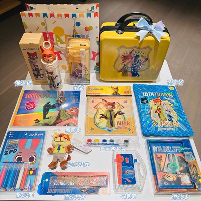 疯狂动物城主题生日伴手礼儿童生日伴手礼幼儿园儿童节伴手礼开学