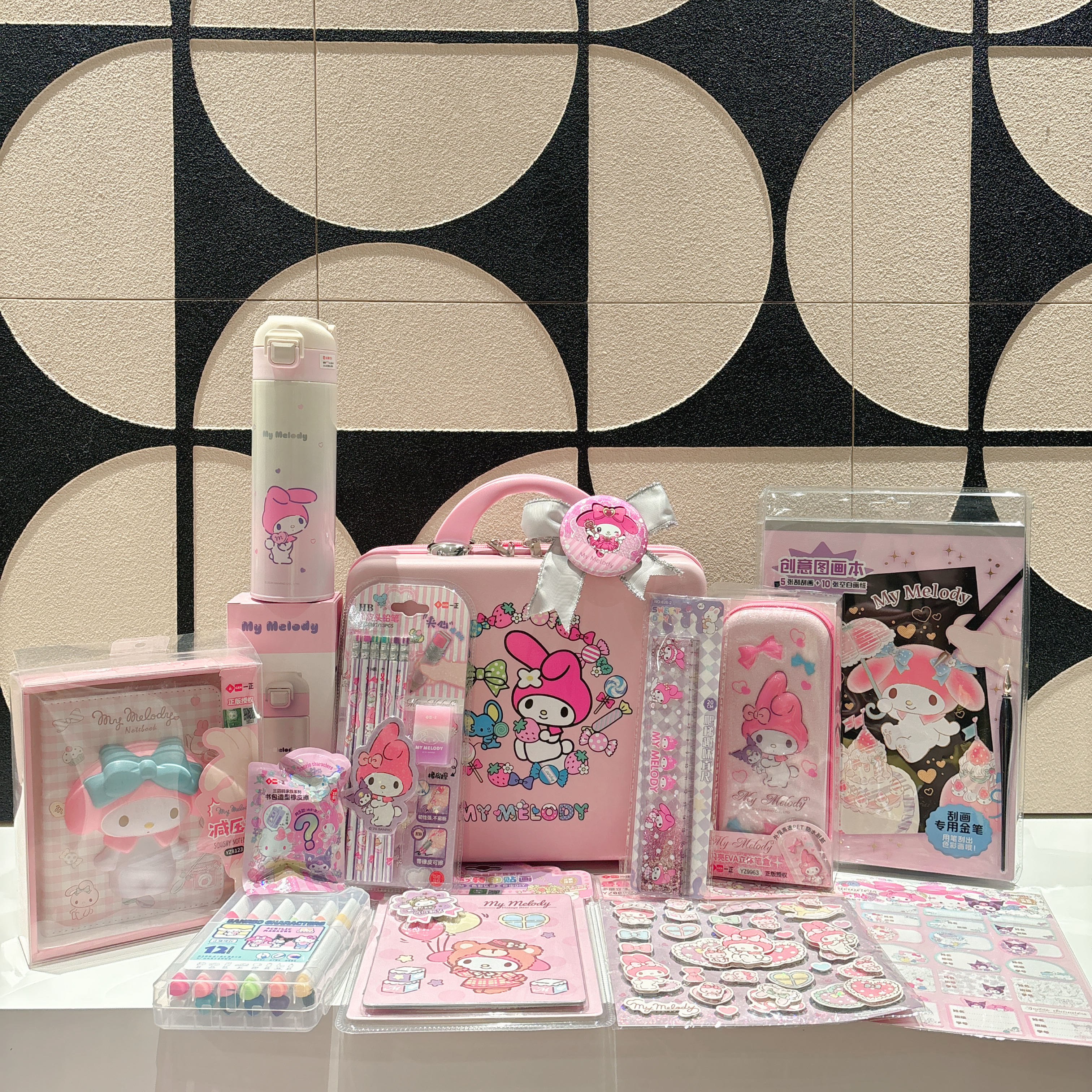 三丽鸥美乐蒂主题儿童生日伴手礼幼儿园生日回礼儿童节礼品开学