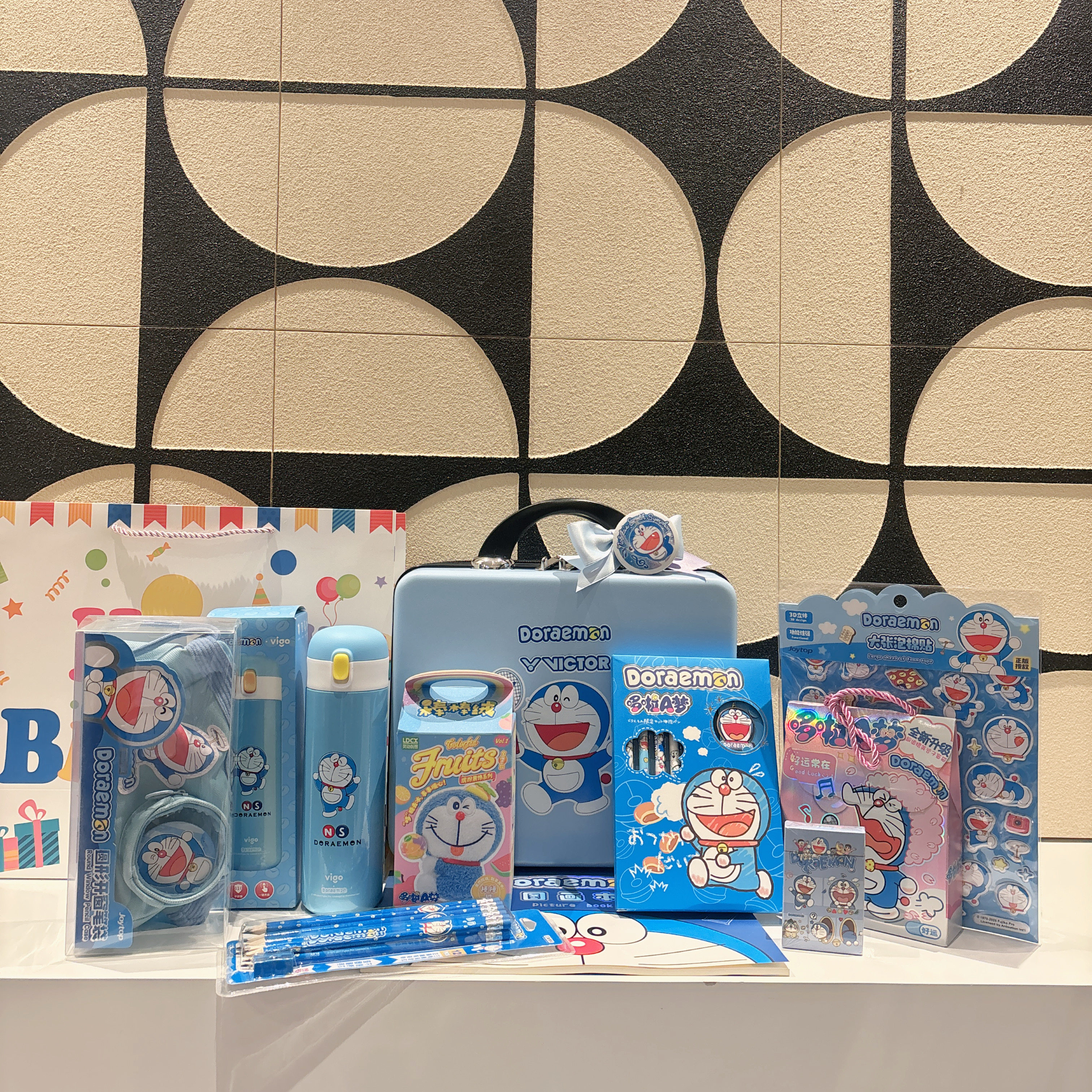 机器猫哆啦A梦儿童生日主题伴手礼小学生礼品幼儿园礼品新年礼品