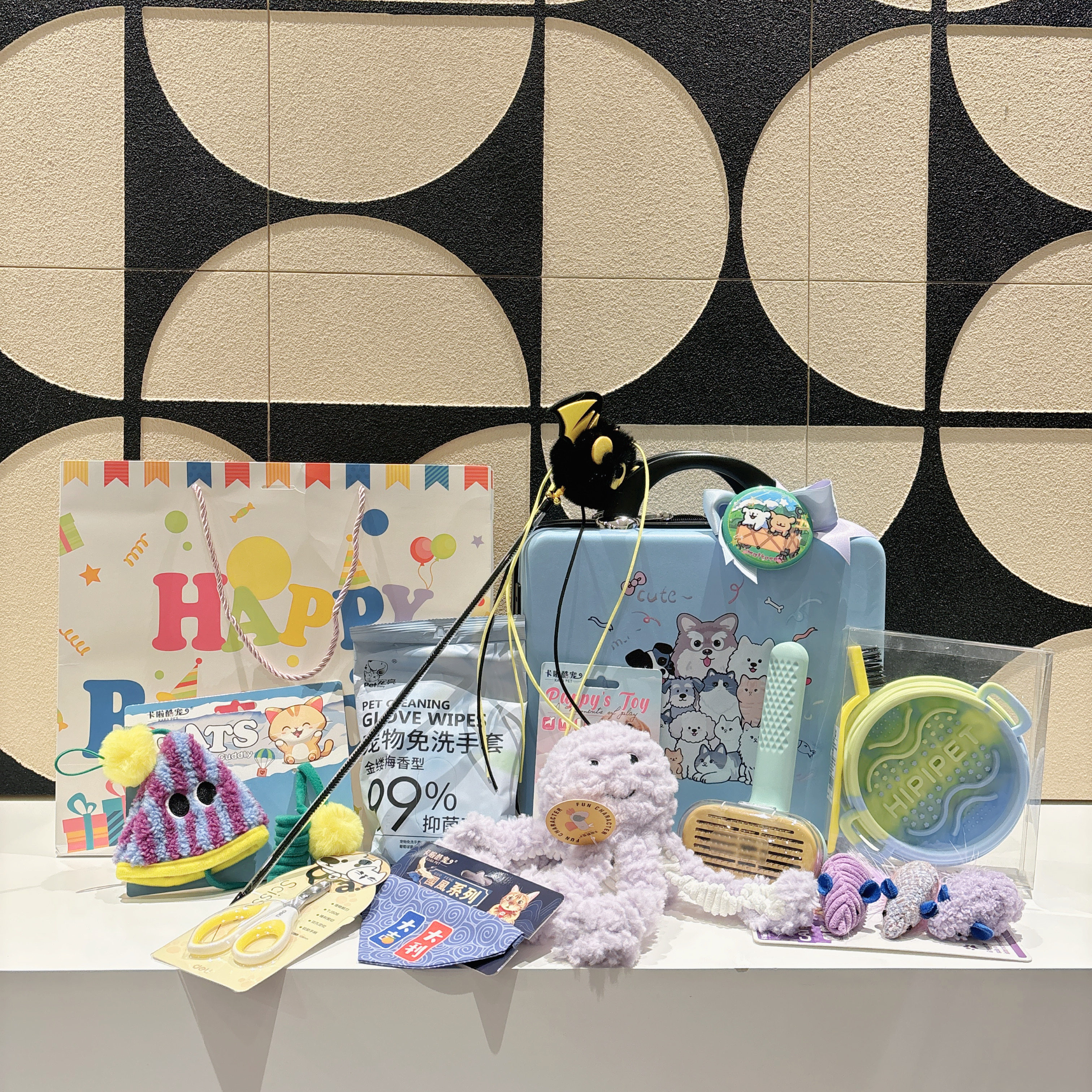 宠物生日伴手礼宠物猫咪周岁生日礼品宠物十岁生日礼品新年礼