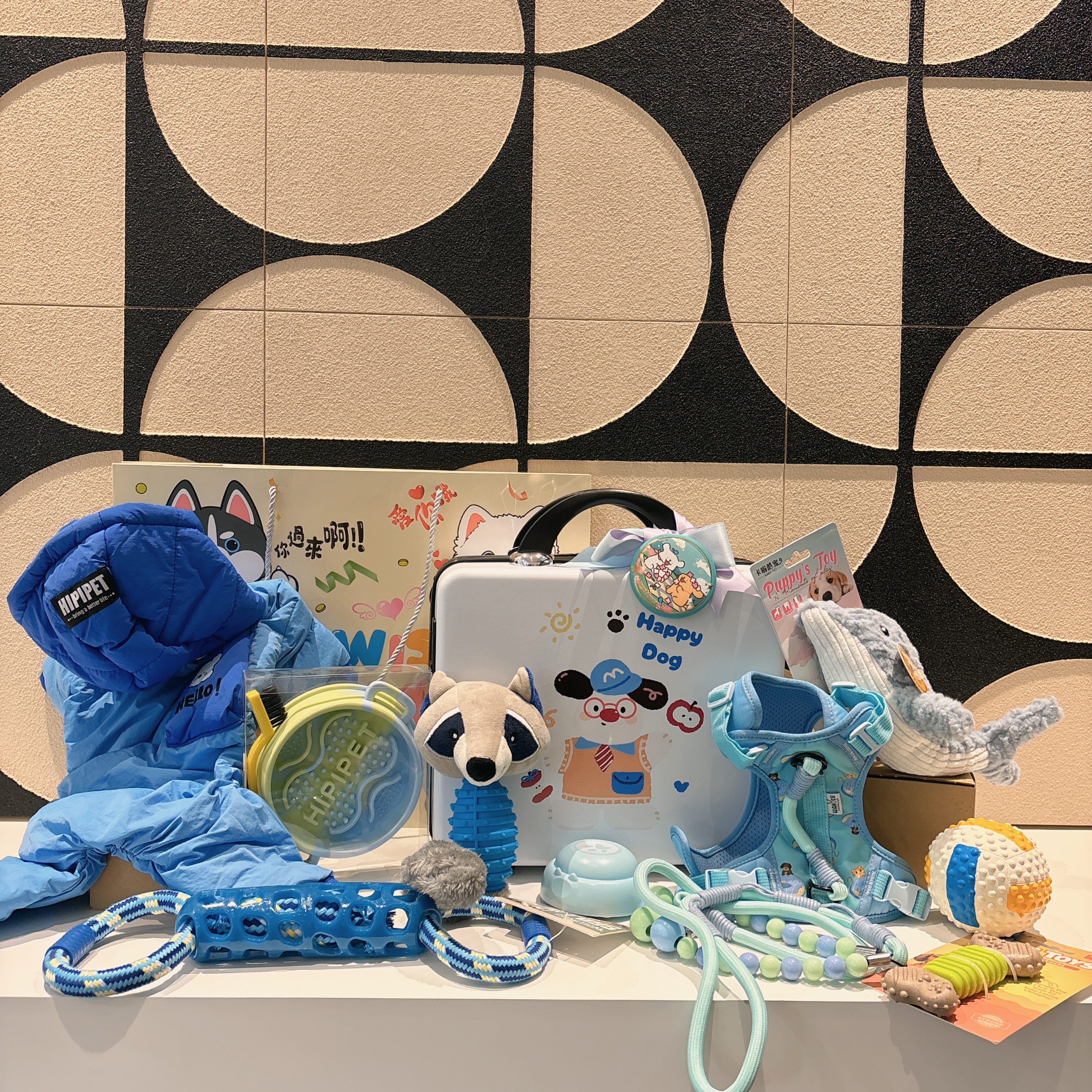 宠物生日伴手礼宠物用品宠物发声按钮玩具宠物咬合玩具