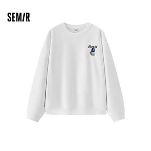 森马新款美式复古卫衣男冬人物插画手绘字母宽松上衣107725116114