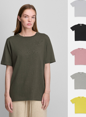 Extreme Cashmere N°394 James 多色羊绒混纺基础常规款圆领T恤