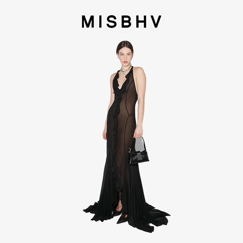 RECYCLEDVISCOSE雪纺连衣裙