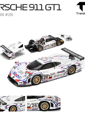 Trends Hobby TH 1:64 095# 保时捷911 GT1 LM 1988 合金车模
