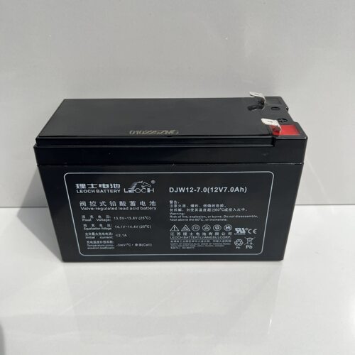 理士LEOCH蓄电池 DJW12-7.0 12V7AH 消防主机通力电梯UPS电源正品