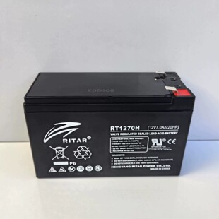 12V7AH7.2AH蓄电池消防报警主机电梯松闸应急UPS电源安防门禁电瓶