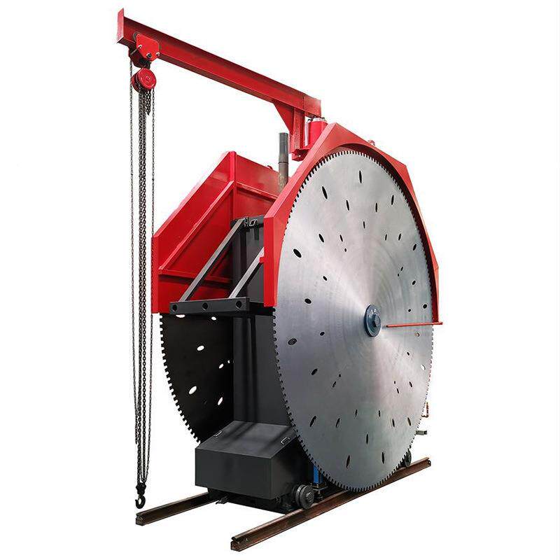 石材矿山大机切机荒大型可调圆速盘锯石机矿山料开采切2qykt割械