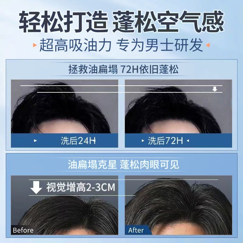 OHBT男士去屑洗发水官方旗舰