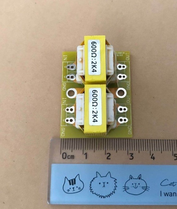新款600Ω:2K4音频信号隔离变压器坡莫合金音频隔离变压器鹭歌 PT