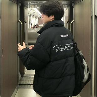 WASSUP美式简约vibe轻薄保暖90白鸭绒羽绒服冬季男女百搭个性外套