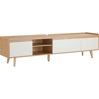 林氏家居原木风茶几电视柜