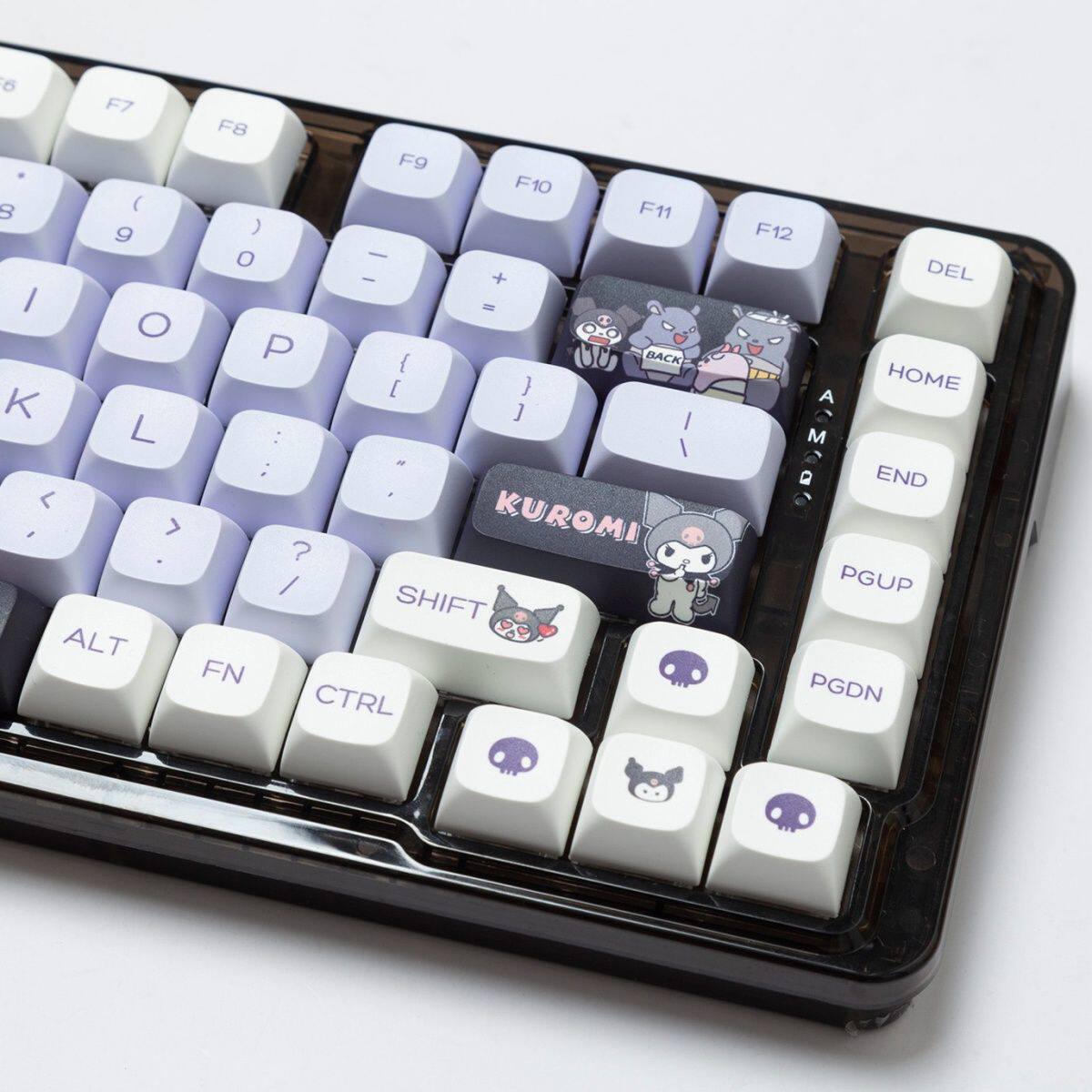 KULOMI KEYCAP XDA HEIGHT PBT MATERIAL PURPLE SUITABLE FOR ESC66 AKKO IKBC BELLY SPIRIT RK