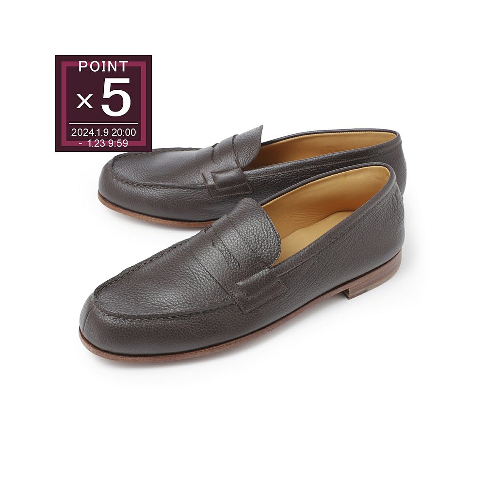 Japan direct J.M. Weston J.M. Weston Loafer, brown.-封面