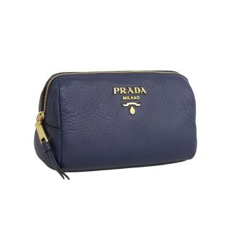 日本直邮PRADA 女士小包 皮革海军蓝 1ND004 CERVO BALTICO PRADA