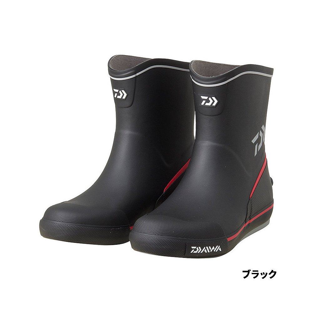 日本直邮daiwa footwear 短款 neo deck 靴子 db-2412 s 黑色