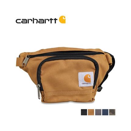 日本直邮carhartt 腰包男女款户外腰包黑海军棕色迷彩 89150701