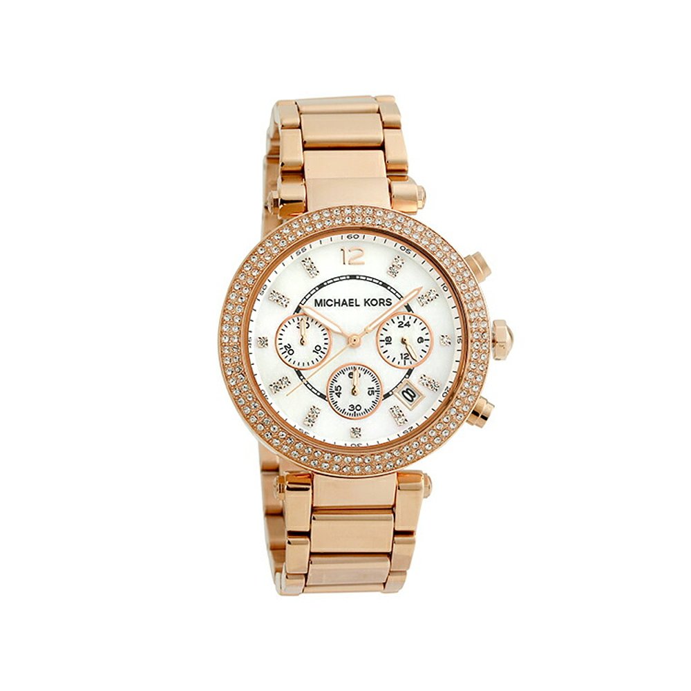 日本直邮michael kors 手表michael kors parker mk5491 女士白色