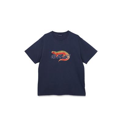 日本直邮GRAMICCI T恤火蜥蜴男士 棉 SALAMANDER TEE G3FU-T069