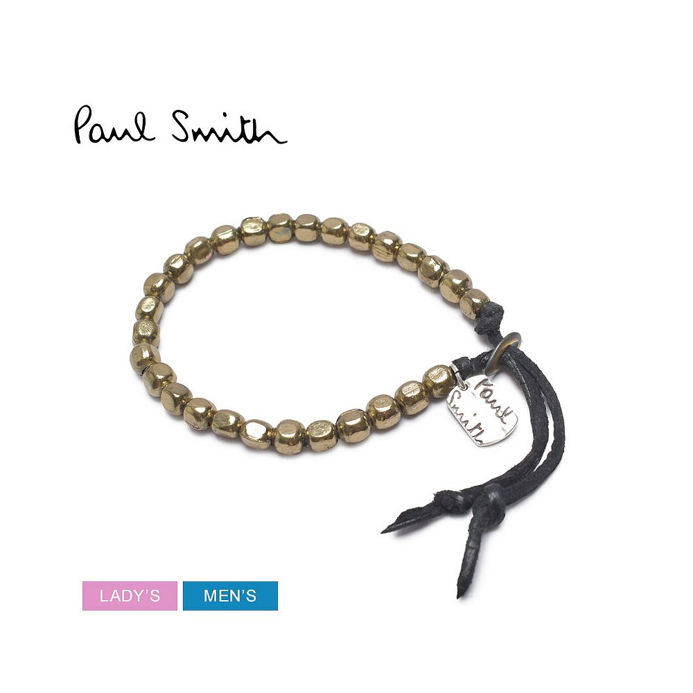 日本直邮Paul Smith 手链 PAUL SMITH BRACELET BEAD LEAT 男士女 饰品/流行首饰/时尚饰品新 手链 原图主图