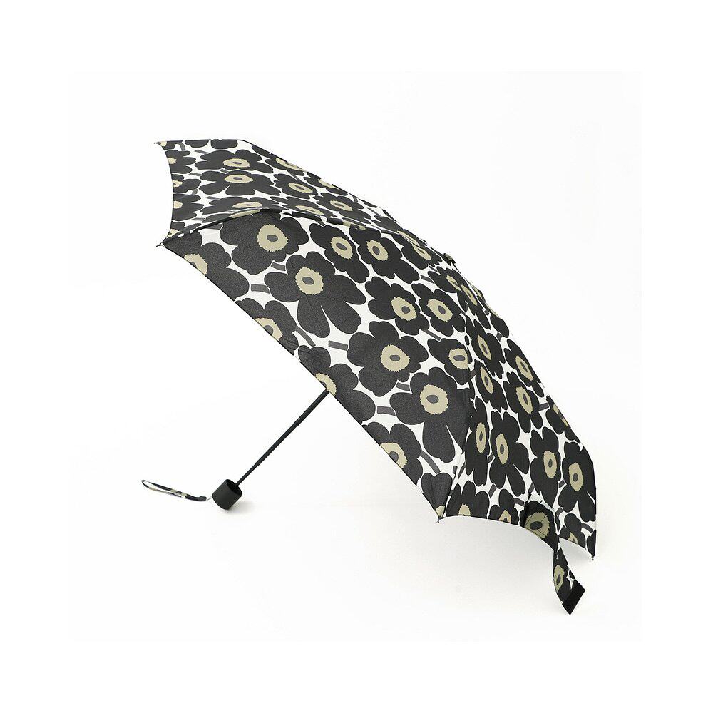 日本直邮marimekko 折叠雨伞 黑色 女士 048857 030 mini unikko