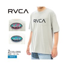 日本直邮【宇包包邮Luca短袖T恤RVCA男士Global MFG SS T恤男灰白
