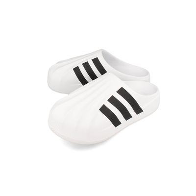 日本直邮adidas SST MULE 男士女士凉鞋 FTWR WHITE/CORE BLACK/F