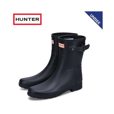 日本直邮HUNTER 雨靴短靴精致女式防水精致短靴 WFS2200RMA