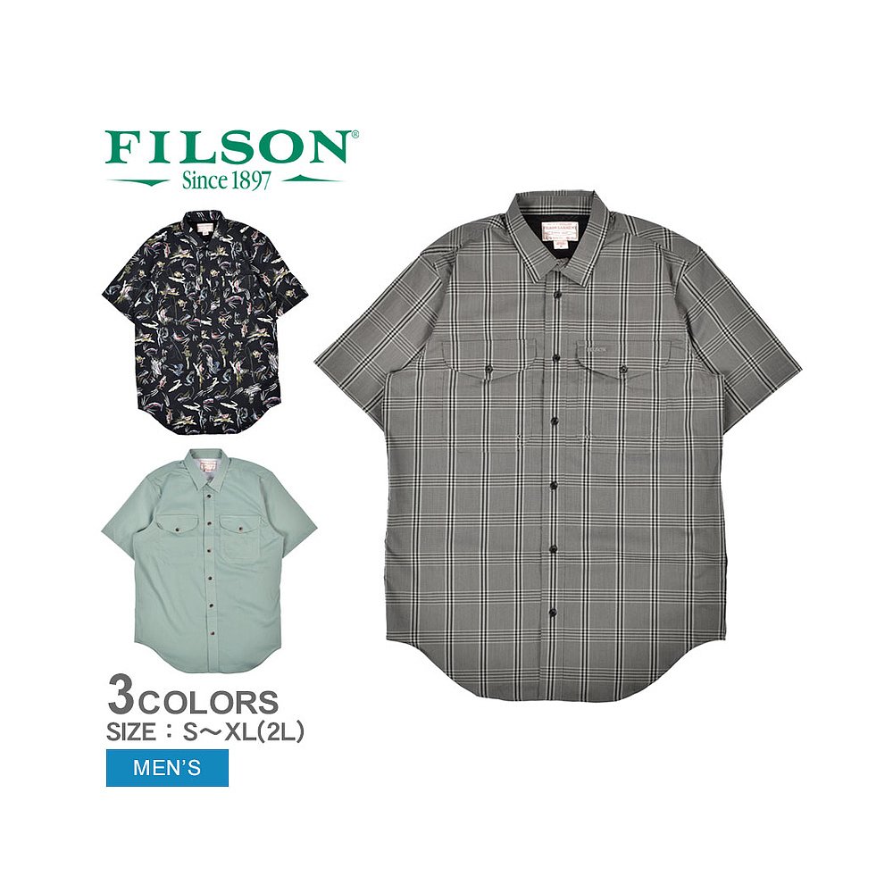 日本直邮Filson短袖衬衫 FILSON TWIN LAKES SHORT SLEEVE SPORT