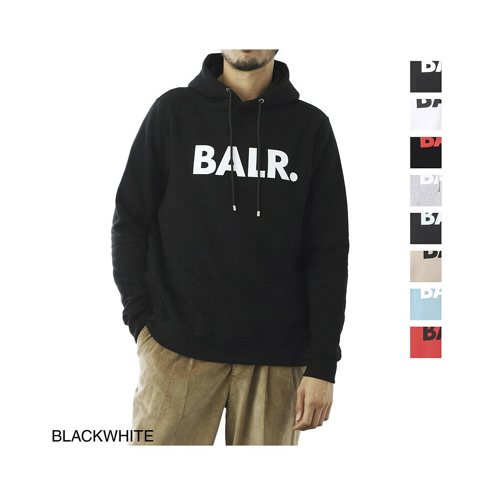 日本直邮Baller BALR. Parka男士连帽衫 BRAND HOODIE ATHLETIC