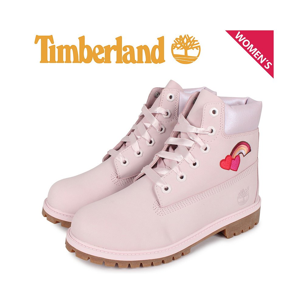 日本直邮添柏岚Timberland女士正绒面革靴子A2C97 户外/登山/野营/旅行用品 其他户外鞋 原图主图