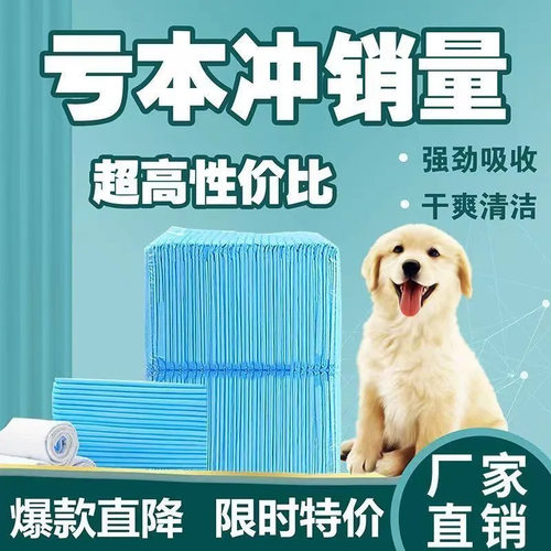柒哦宠物尿垫狗狗尿垫猫用宠物吸水垫隔尿垫尿片纸尿垫一次性加厚