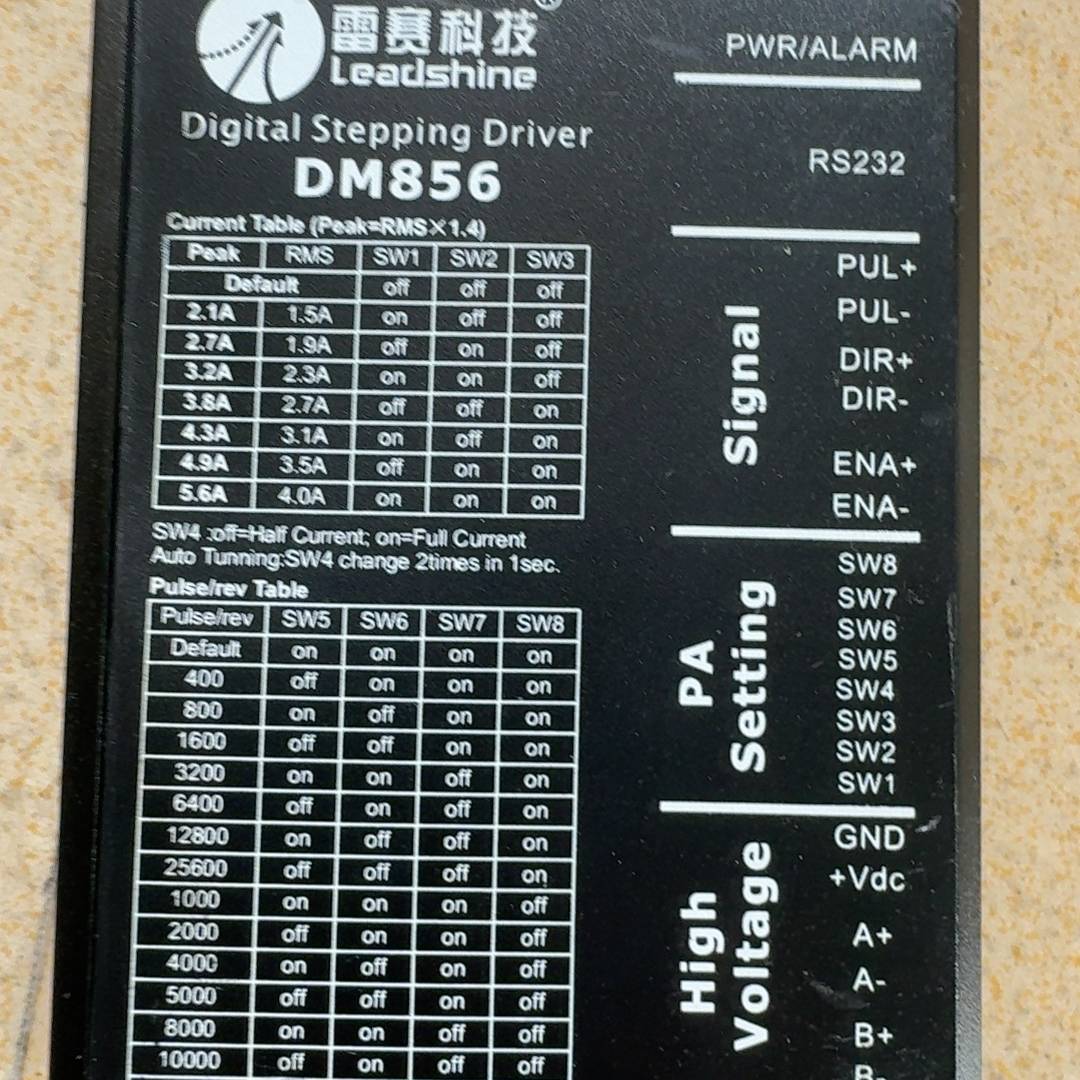雷赛57步进驱动器，DM856-议价 也可为维修！！