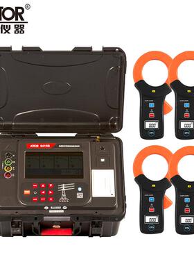 VC6415B接地电阻测试仪土壤电阻率钳形高精度欧姆表接地摇