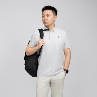 翻領(lǐng)超聲波拉鏈短袖 polo衫 男春夏新款 高爾夫男士 GT62