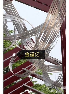 竹排竹编竹条婚宴节庆吊顶布置造型设计装饰品